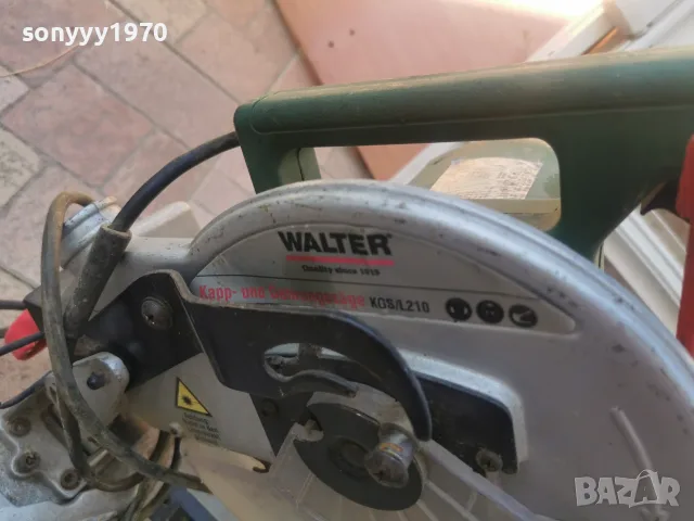 WALTER-НАСТОЛЕН ЦИРКУЛЯР ОТ ГЕРМАНИЯ 1608262028L4, снимка 8 - Триони и циркуляри - 55683168