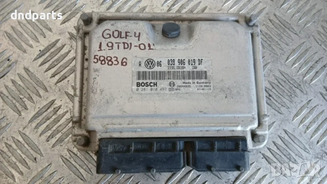 Компютър VW Golf 4 1.9 TDI 2001 038906019DF 0281010497