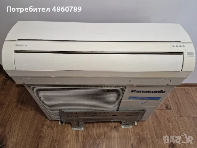 Инверторен Климатик Panasonic 12 Работещ 169 евро, снимка 2 - Климатици - 55563619
