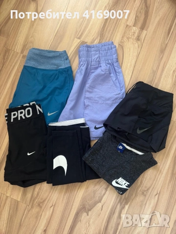 Nike къси панталони и клин