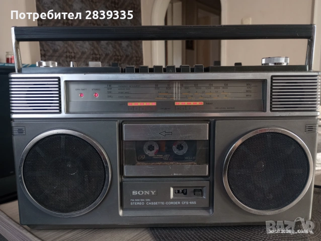 Радиокасетофон Sony cfs-65s 