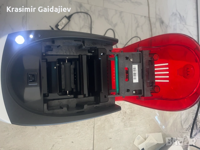 Принтер за карти Badgy 100 B12U0000RS, снимка 2 - Принтери, копири, скенери - 54956013