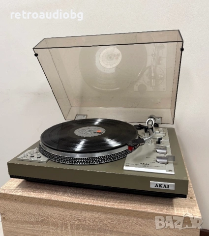 Колекционерски грамофон AKAI AP-207 - direct drive, fully automatic🔈