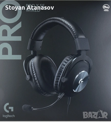Геймърски слушалки Logitech pro 