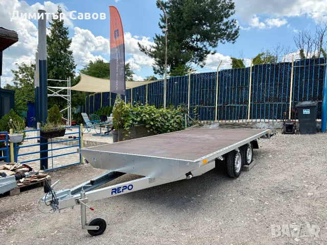 REPO FLAT 4.10 x 2.10м. за мотори, АТV/UTV, мотори до 750кg., снимка 3 - Ремаркета - 55414803