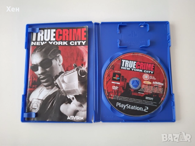 True Crime: New York City PS2 Playstation 2, снимка 3 - Игри за PlayStation - 55182233