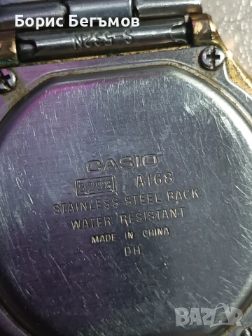 Касио/Casio A168, снимка 9 - Мъжки - 47707020