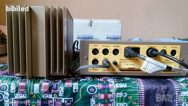 Усилватели QUAD 405-2,303;предусилватели QUAD 33 и 34 2бр., снимка 5 - Ресийвъри, усилватели, смесителни пултове - 54912360