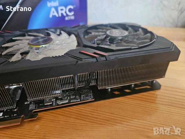 Видео Карта GPU ASRock Intel Arc a770, снимка 5 - Видеокарти - 54349934