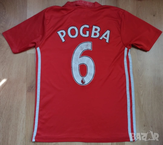 Manchester United / Pogba #6 / детска футболна тениска Манчестър Юнайтед - ръст 140см