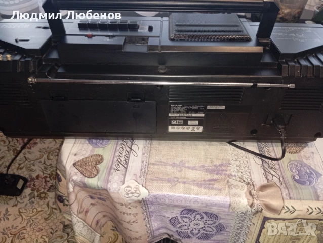 Радиокасетофон Sharp WQ -T354H, снимка 6 - Радиокасетофони, транзистори - 55093690