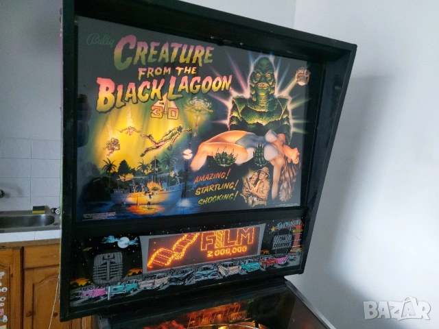 флипер /pinball - Creature from the Black Lagoon, снимка 2 - Настолни игри - 54754669