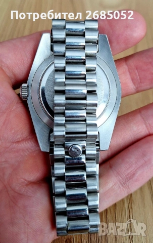 Мъжки часовник Seiko Datejust Mod син циферблат, снимка 3 - Мъжки - 55050624