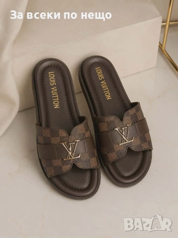 Louis Vuitton Дамски Чехли Луис Витон - Различни Цветове Код B461, снимка 2 - Чехли - 55132553