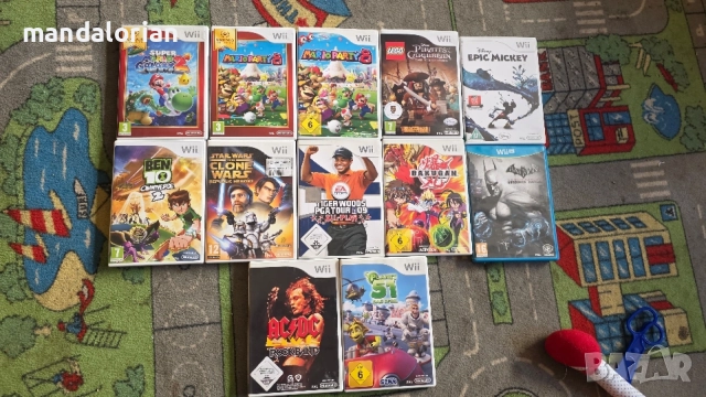 Nintendo Wii wiiu игри 14бр