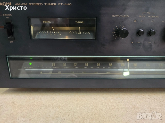 🎵🔊 Hitachi Ft-440 🔊🎵, снимка 4 - Ресийвъри, усилватели, смесителни пултове - 54713438