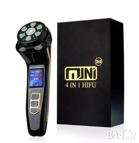 Mini HIFU Premium Black - дълбок лифтинг и мезотерапия