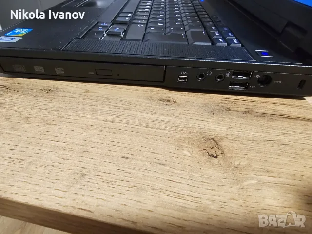 Ретро Лаптоп Dell Latitude E5500 Core 2 Duo, 4GB RAM, 500GB SSHD | COM порт | 1ч Батерия | DVD-RW, снимка 9 - Лаптопи за дома - 55618745