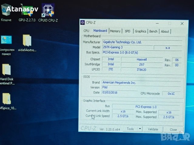 Gigabyte Z97X Gaming 3, снимка 9 - Дънни платки - 54574417
