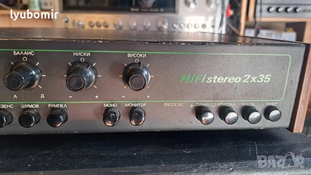 HI-FI stereo 2x35, снимка 6 - Ресийвъри, усилватели, смесителни пултове - 54302444