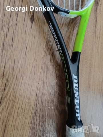 Графитна ракета за скуош Dunlop Tempo Graphite + калъф , снимка 2 - Тенис - 54723482