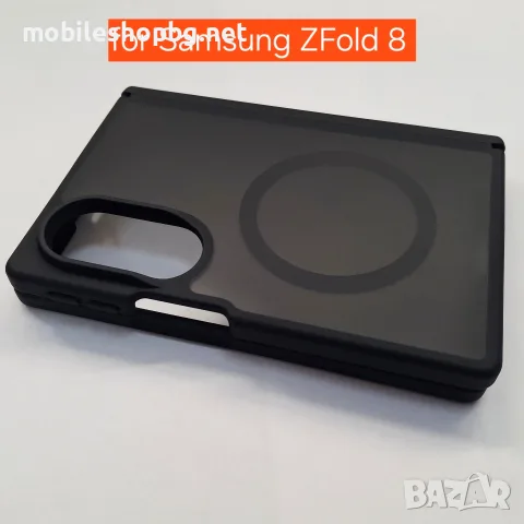 Samsung ZFold 8 кейс черен Матов, MagSafe , снимка 2 - Калъфи, кейсове - 55688084