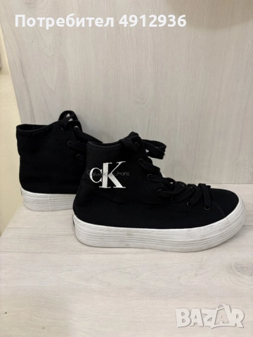 Оригинални кецове Calvin Klein Jeans, снимка 3 - Дамски ежедневни обувки - 55597517