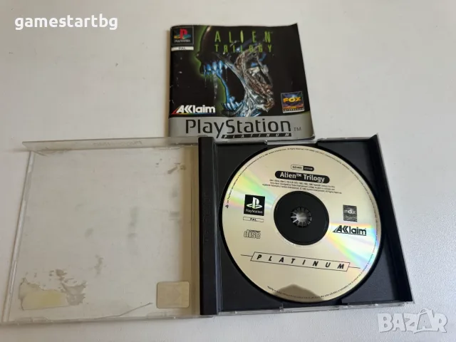 Alien Trilogy за PS1, снимка 2 - Игри за PlayStation - 55657174