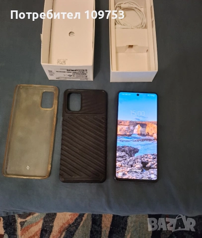 Samsung Galaxy A71 Silver, снимка 1