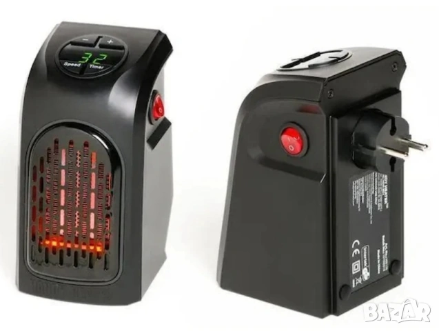 Мини печка духалка Rovus 370W, снимка 8 - Отоплителни печки - 54903643