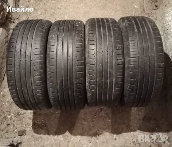 Продавам 4 броя Летни Гуми 205.55.16 на 1 сезон дот 2021 Контентал 