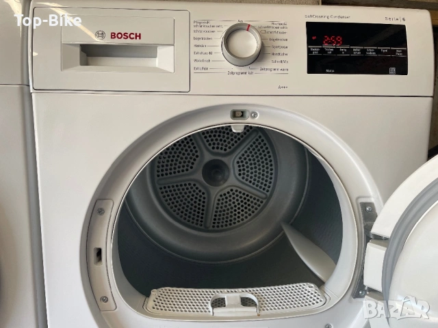 Сушилня Bosch Serie 6 A++ 8кг, снимка 3 - Сушилни - 54928419