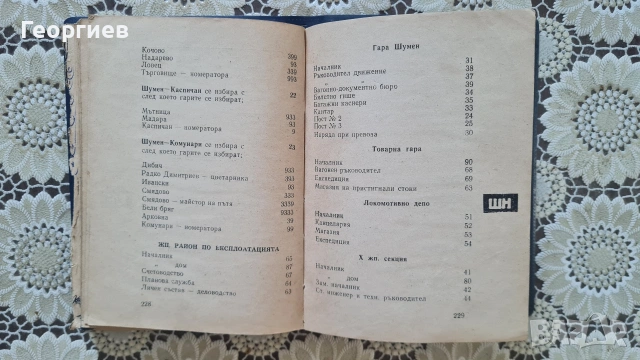 Телефонен указател на БДЖ 1966 г., снимка 8 - Специализирана литература - 54960588