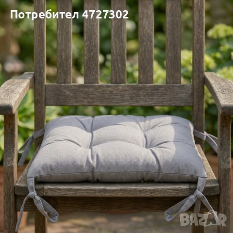 Капитонирана градинска възглавница - мека и удобна за пълен релакс, снимка 2 - Възглавници - 53984146