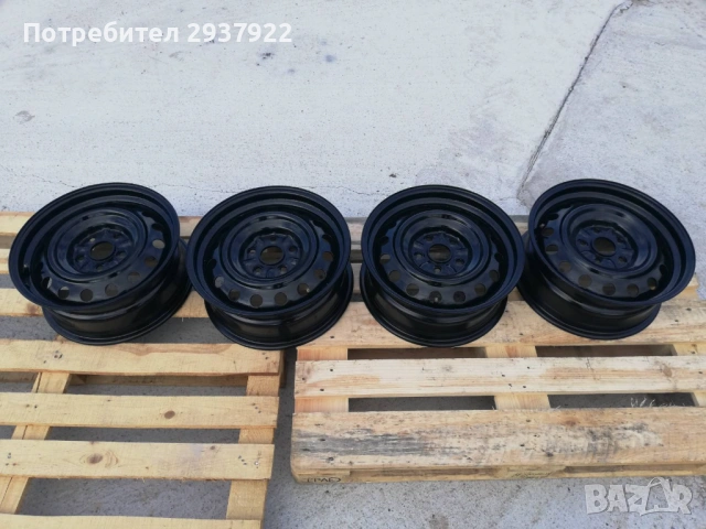 Железни джанти 16' 5х114.3 ет39/60.1ц.о , снимка 2 - Гуми и джанти - 52462590