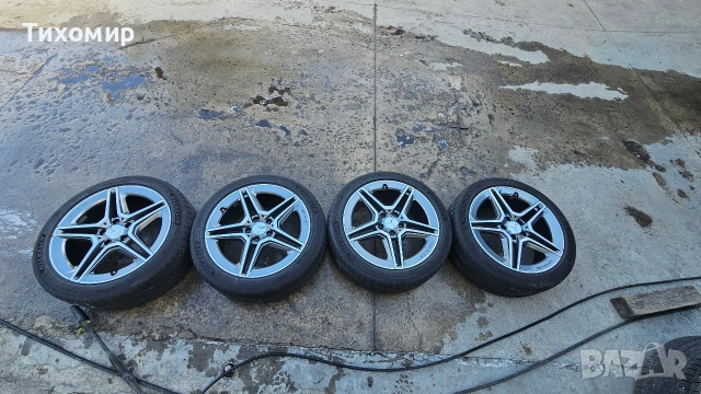 4бр оригинални AMG джанти за Mercedes C, A, Cla 