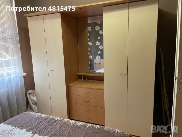 Спалня легло и гардероб , снимка 3 - Спални и легла - 55446110