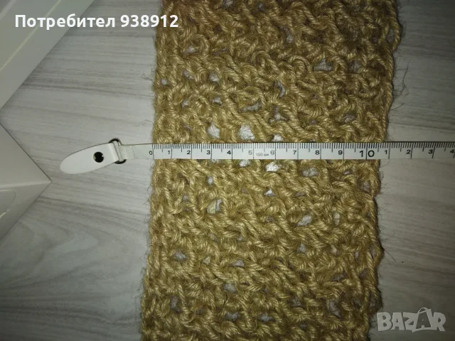 Конопен колан - ръчно плетен, снимка 4 - Корсети, колани и коректори - 55396591