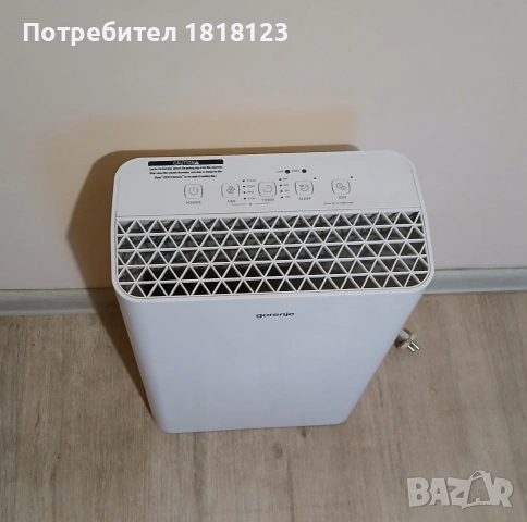ПРЕЧИСТВАТЕЛ НА ВЪЗДУХ GORENJE OPTIAIR203M , снимка 2 - Овлажнители и пречистватели за въздух - 55015783