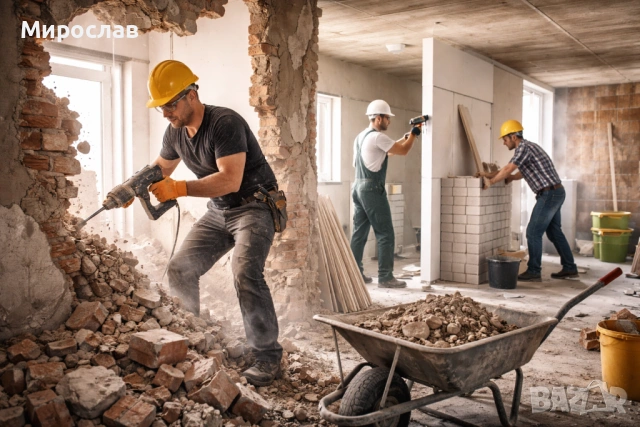 Къртене и изграждане