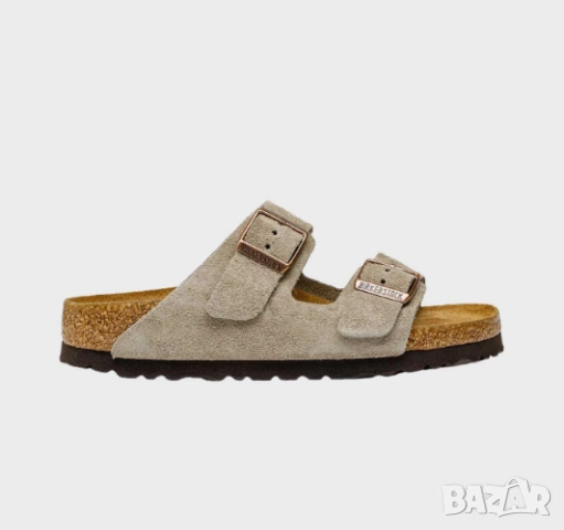 чехли  Birkenstock Arizona Soft Footbed  номер 43 , снимка 3 - Мъжки чехли - 54693727