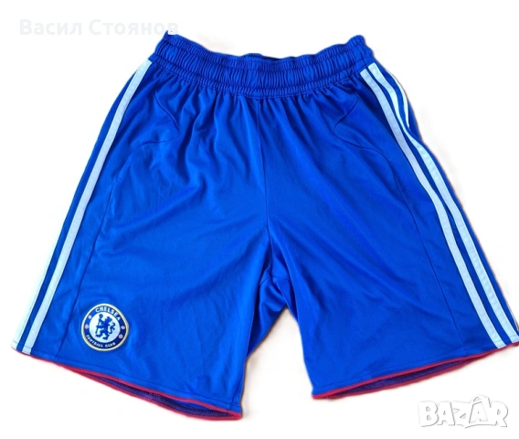 Chelsea FC / Челси - шорти adidas 2010-2011 home - размер S, снимка 2 - Фен артикули - 55242595