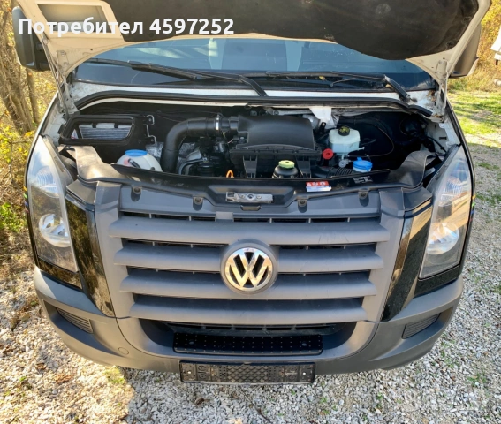 VW Crafter 4.30м.* Климатик* Темпомат* Двойна гума, снимка 14 - Бусове и автобуси - 55177840