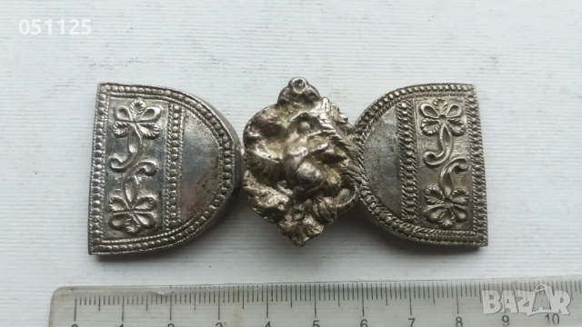 сребърни възрожденски пафти , снимка 3 - Антикварни и старинни предмети - 54068096