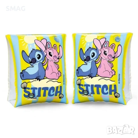 Надуваеми пояси за ръце жълто Stitch & Angel 3-6 години_1249196