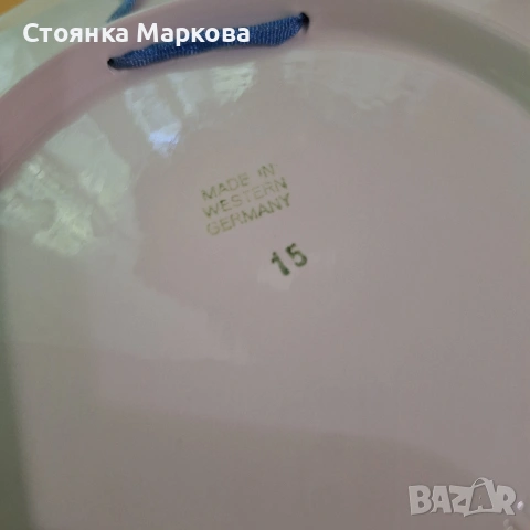 Декоративна релефна чиния на замък от Германия, снимка 4 - Декорация за дома - 54690583