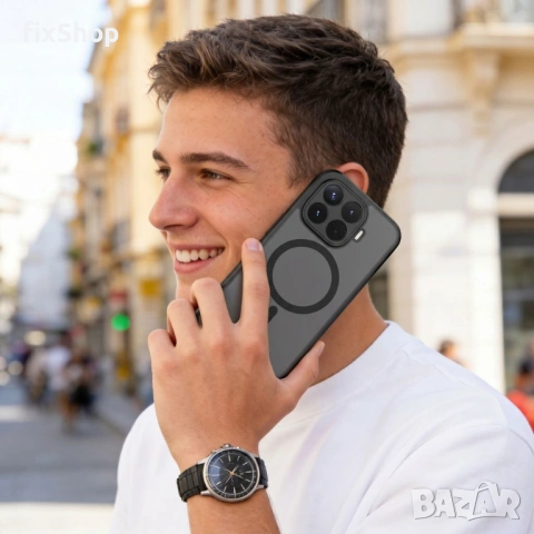 TECH-PROTECT MAGMAT MAGSAFE XIAOMI 17T MATTE BLACK, снимка 4 - Калъфи, кейсове - 54887363