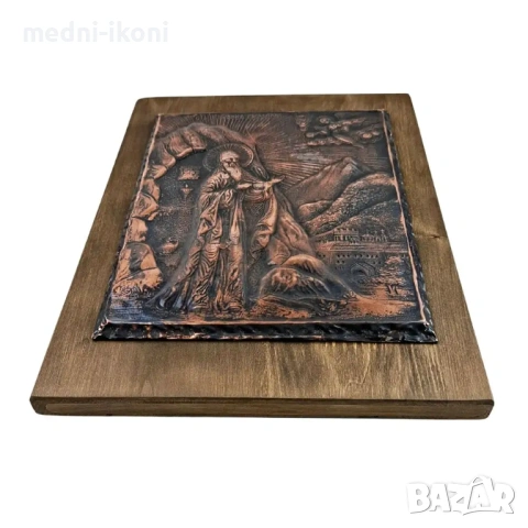 ИКОНА ГОЛЯМА СВЕТИ ИВАН РИЛСКИ, снимка 3 - Икони - 54291777