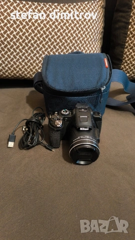 Nikon COOLPIX P610, 16MP, Wi-Fi, GPS, Черен