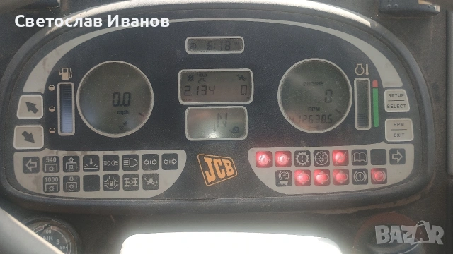 Трактор JCB HMV 1235 FASTRAC,Smootshift, снимка 11 - Селскостопанска техника - 55015583